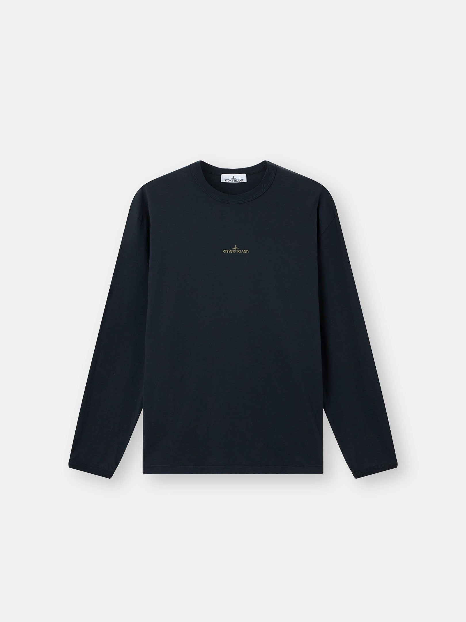 Stone Island Regular-Fit Long-Sleeve T-Shirt with ‘blurred Compass’ Print 2100029