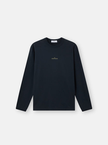 Stone Island Regular-Fit Long-Sleeve T-Shirt with ‘blurred Compass’ Print 2100029
