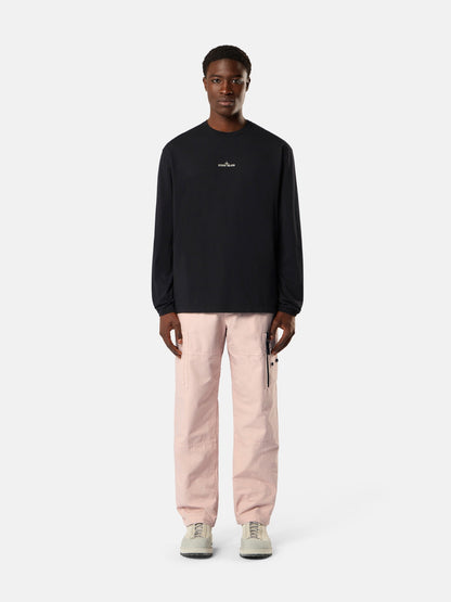 Stone Island Regular-Fit Long-Sleeve T-Shirt with ‘blurred Compass’ Print 2100029