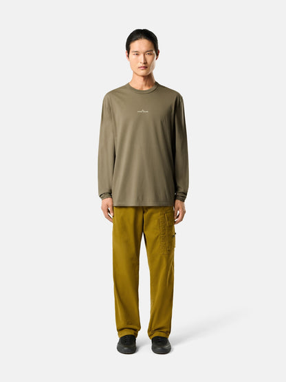 Stone Island Regular-Fit Long-Sleeve T-Shirt with ‘blurred Compass’ Print 2100029