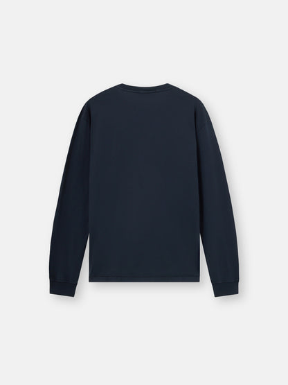 Stone Island Slim-Fit Long-Sleeve T-Shirt with Compass Patch 2100031