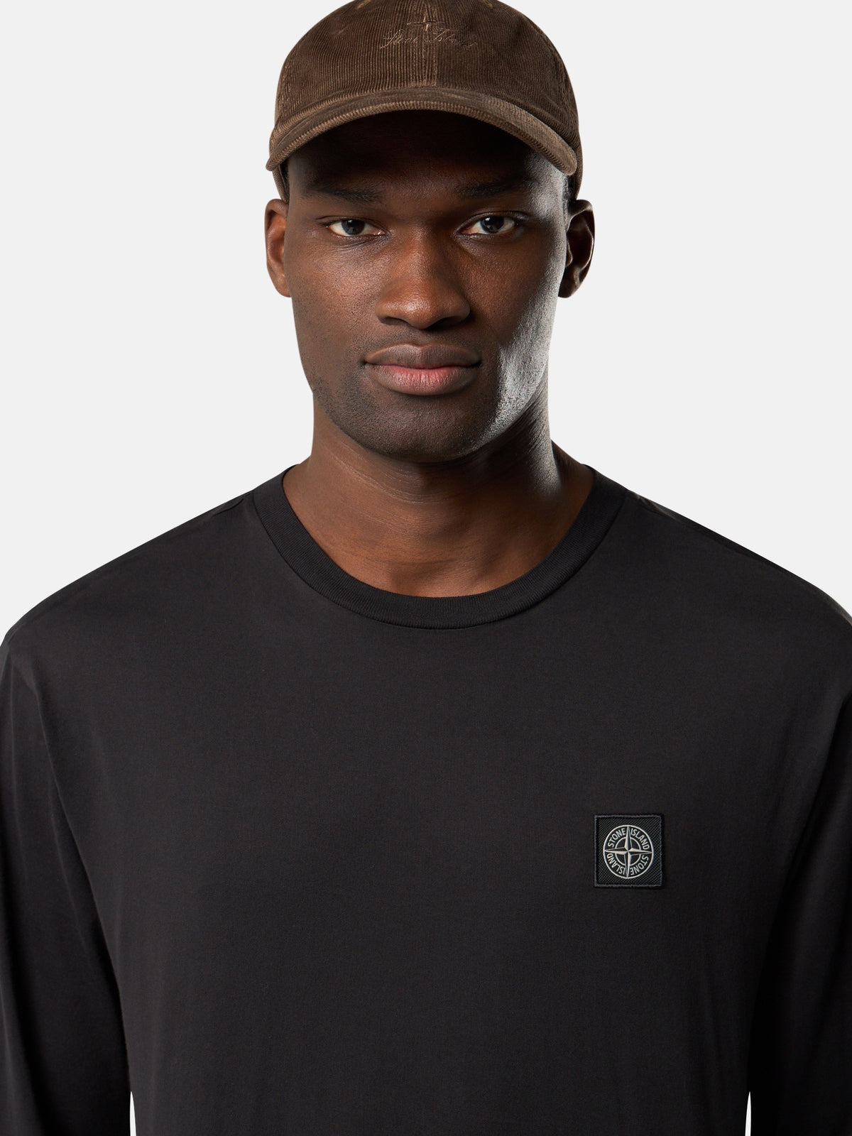 Stone Island Slim-Fit Long-Sleeve T-Shirt with Compass Patch 2100031