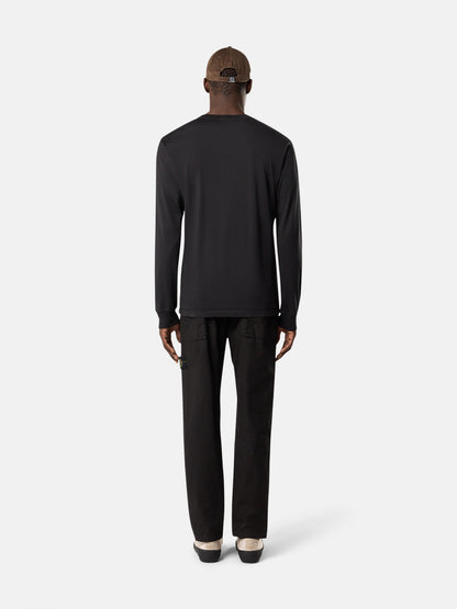 Stone Island Slim-Fit Long-Sleeve T-Shirt with Compass Patch 2100031