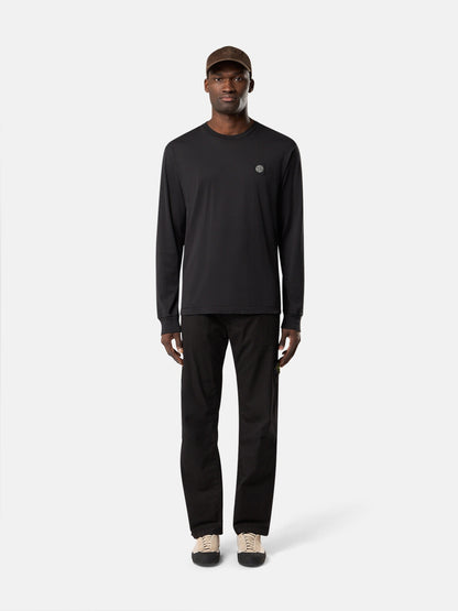 Stone Island Slim-Fit Long-Sleeve T-Shirt with Compass Patch 2100031