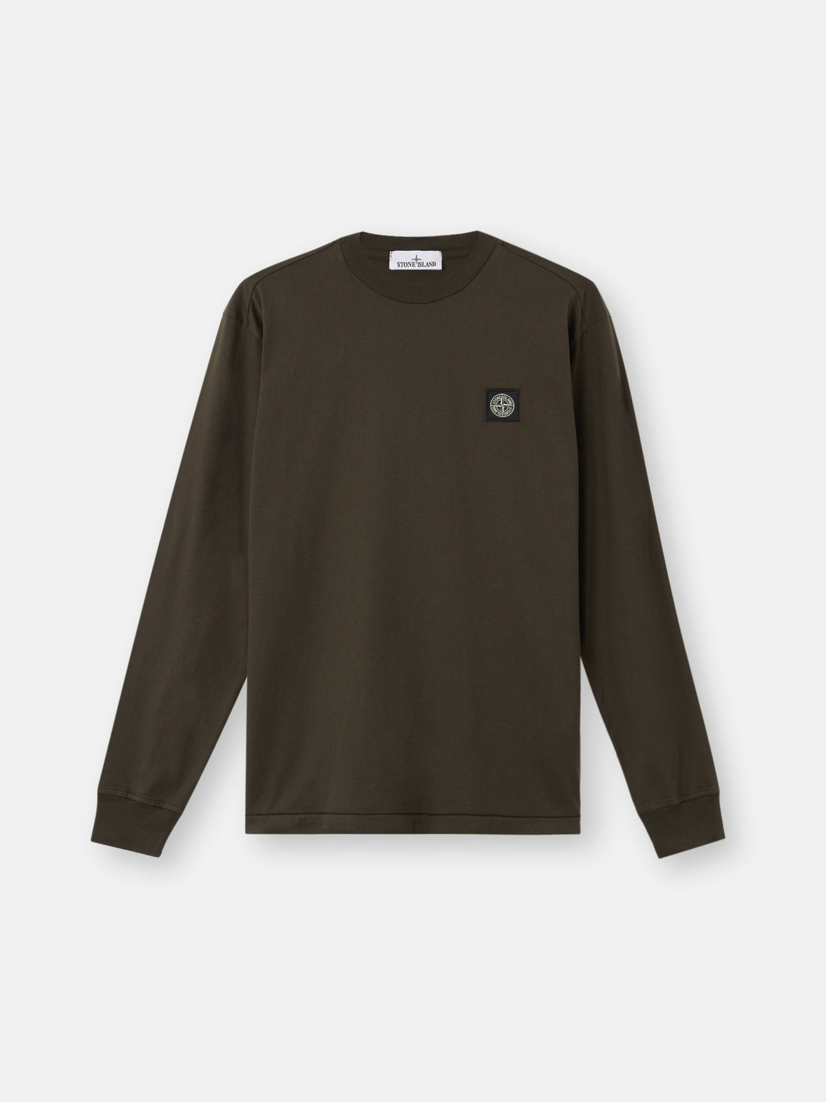 Stone Island Slim-Fit Long-Sleeve T-Shirt with Compass Patch 2100031