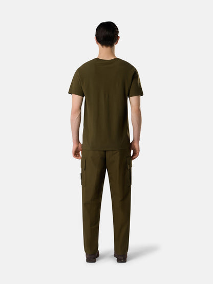 Stone Island Slim-Fit T-Shirt with Tonal Compass Logo Patch 2100035