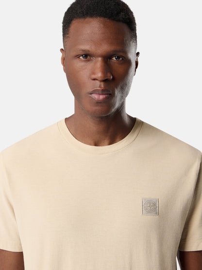 Stone Island Slim-Fit T-Shirt with Tonal Compass Logo Patch 2100035