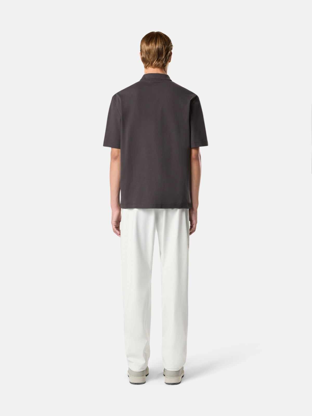 Stone Island Regular-Fit Polo Shirt with Two-Snap Placket 2200004