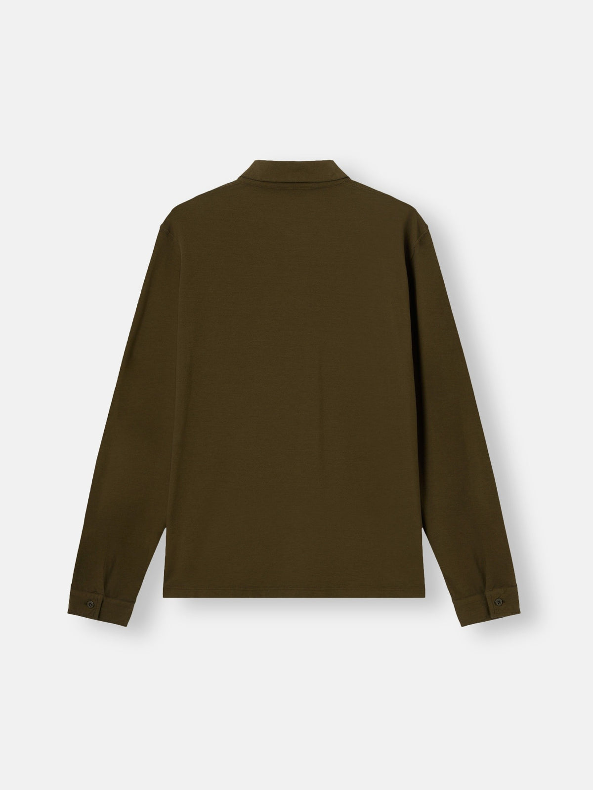 Stone Island Slim-Fit Long-Sleeve Polo Shirt with Tonal Compass Patch 2200005