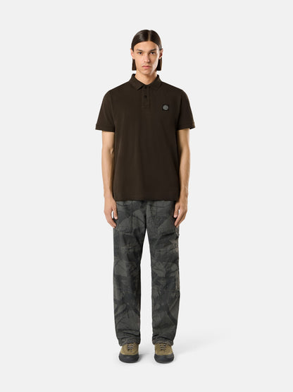 Stone Island Slim-Fit Short-Sleeve Polo with Compass Patch 2200008