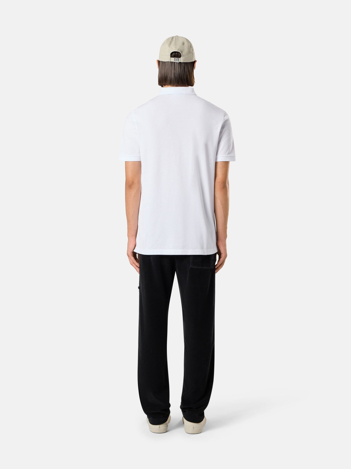 Stone Island Slim-Fit Short-Sleeve Polo with Compass Patch 2200008