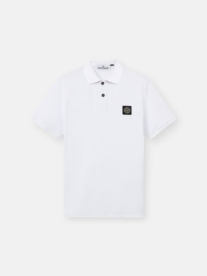 Stone Island Slim-Fit Short-Sleeve Polo with Compass Patch 2200008