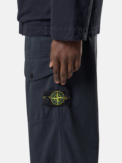Stone Island Loose-Fit Cargo Trousers with Drawstring Cuffs 3100002