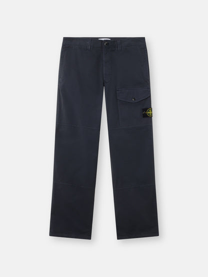 Stone Island Loose-Fit Cargo Trousers with Drawstring Cuffs 3100002