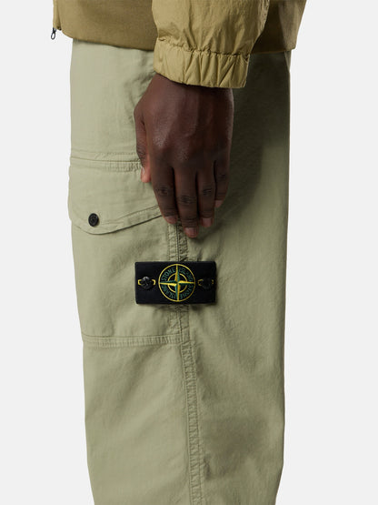 Stone Island Loose-Fit Cargo Trousers with Drawstring Cuffs 3100002