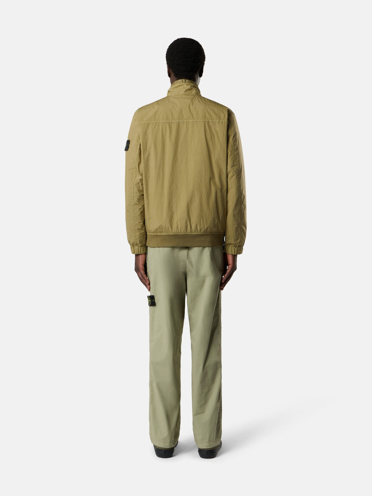 Stone Island Loose-Fit Cargo Trousers with Drawstring Cuffs 3100002