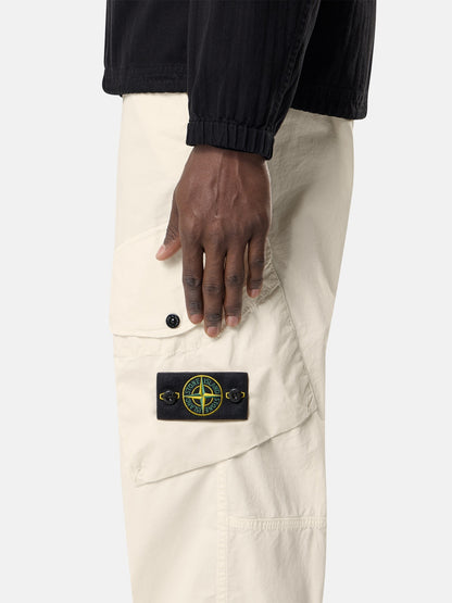 Stone Island Loose-Fit Cargo Trousers with Snap Pockets 3100003