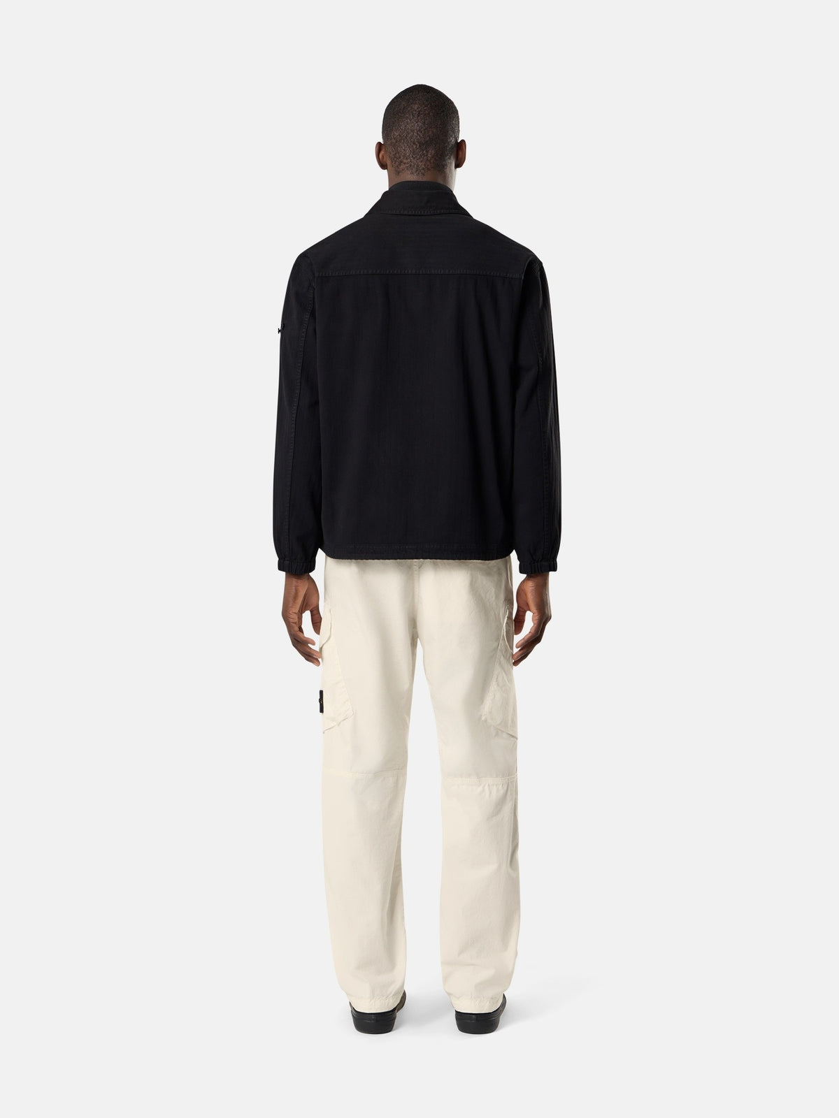 Stone Island Loose-Fit Cargo Trousers with Snap Pockets 3100003
