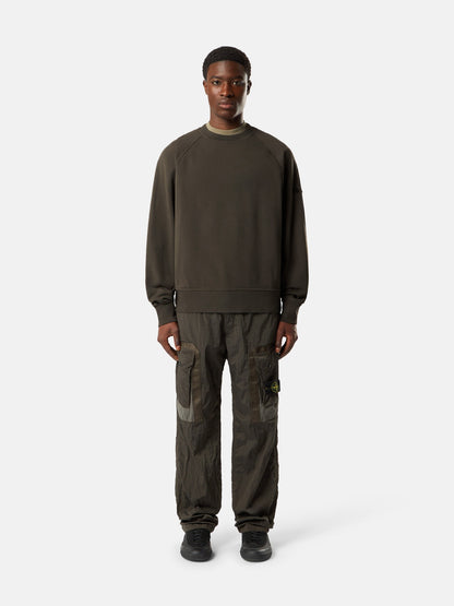 Stone Island Loose-Fit Cargo Trousers with Tape-Trim Pockets 3100010