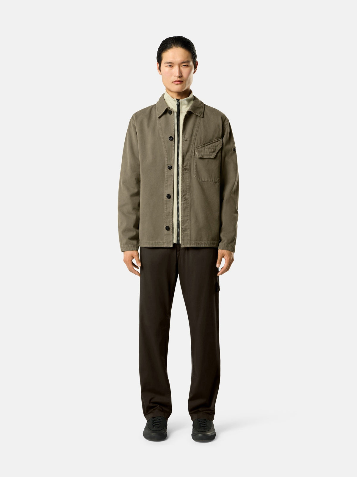 Stone Island Regular-Fit Chino Trousers with Snap-Flap Pocket 3100012