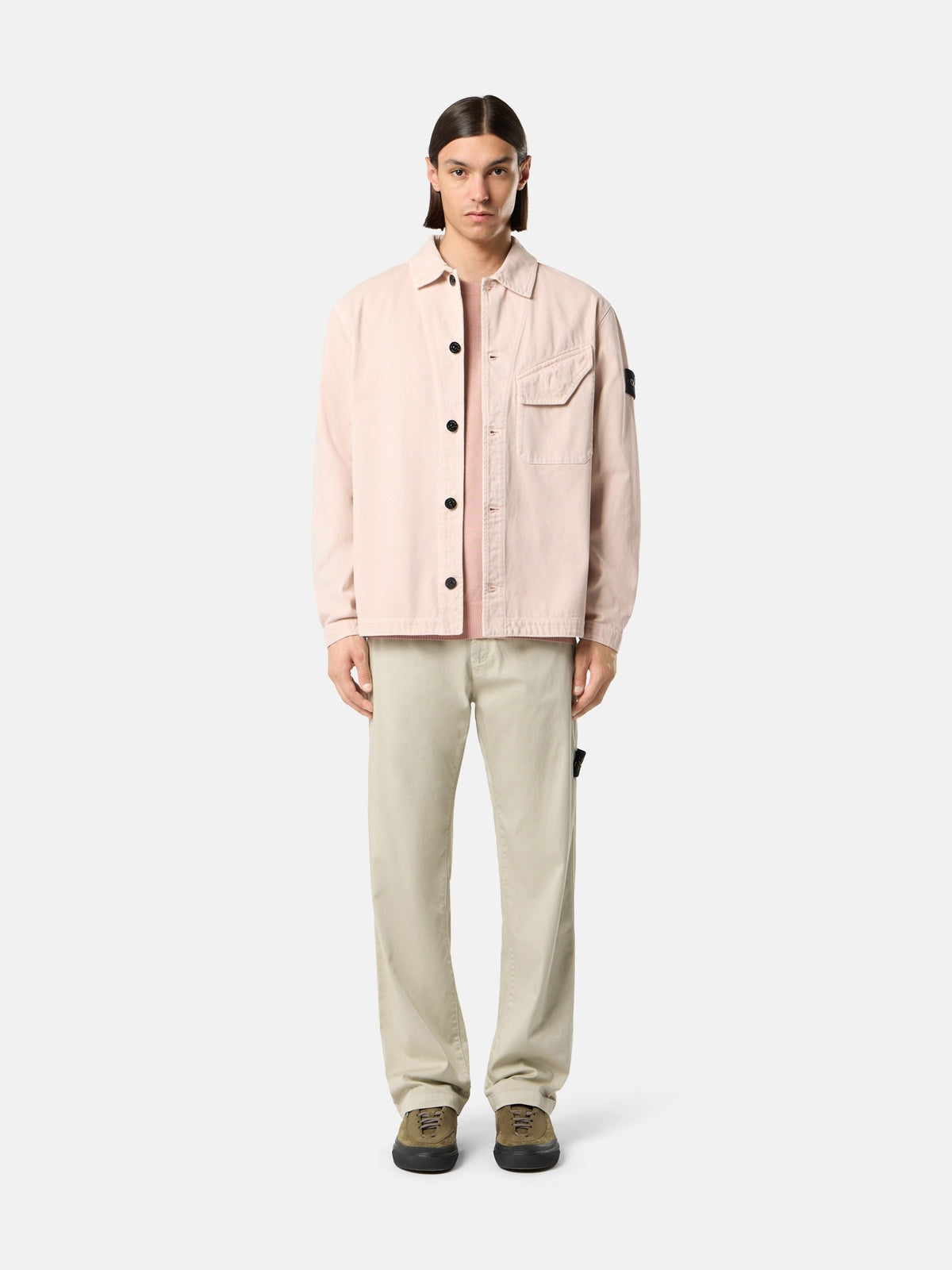 Stone Island Regular-Fit Chino Trousers with Snap-Flap Pocket 3100012