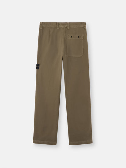 Stone Island Loose-Fit Chino Trousers with Snap Pockets 3100014