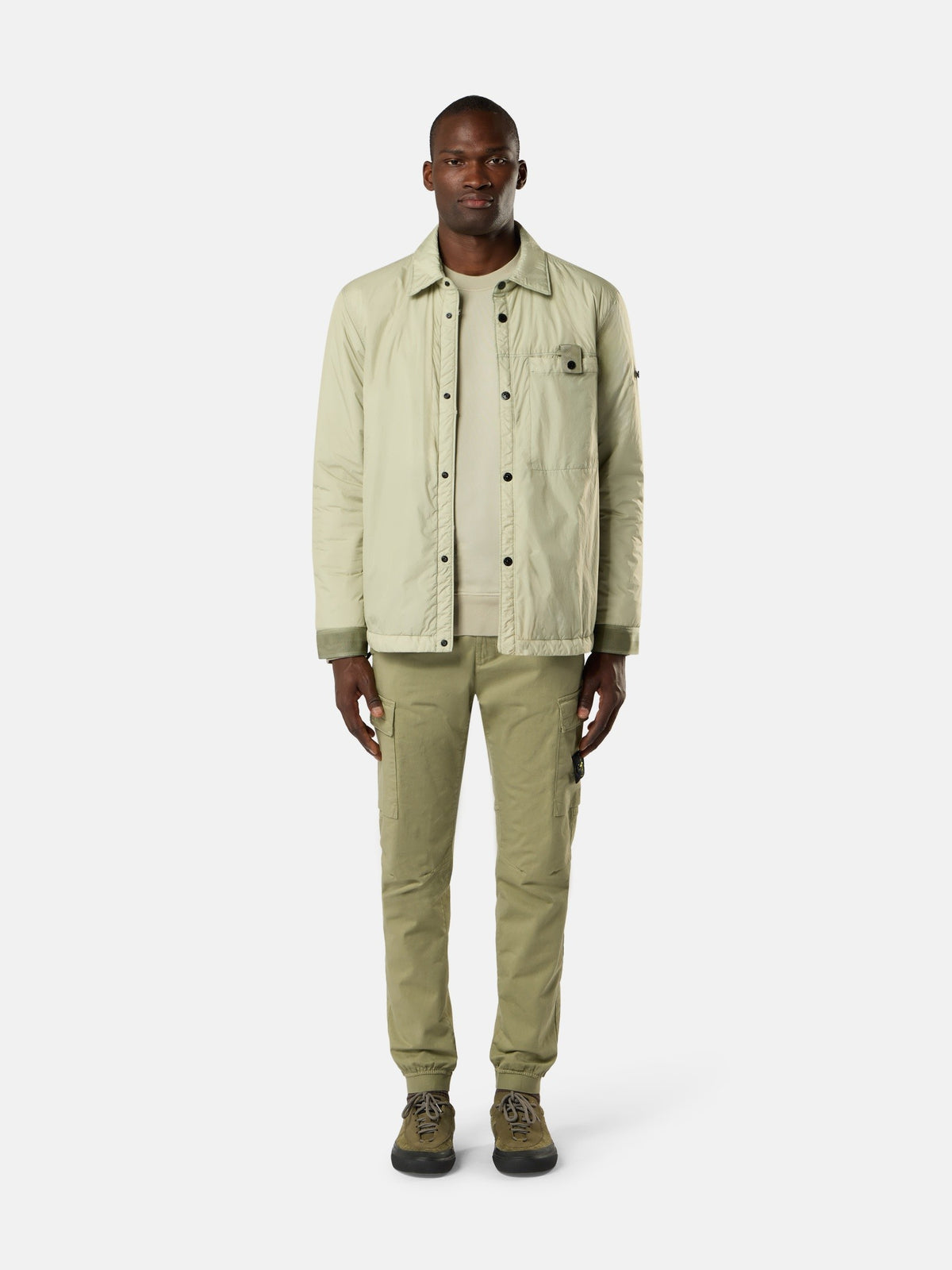 Stone Island Regular-Tapered-Fit Jogger Trousers with Elastic Waist 3100033