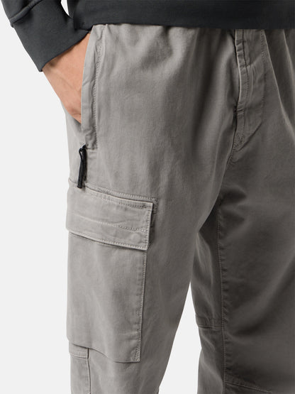 Stone Island Regular-Tapered-Fit Cargo Trousers with Elasticated Waistband 3100033