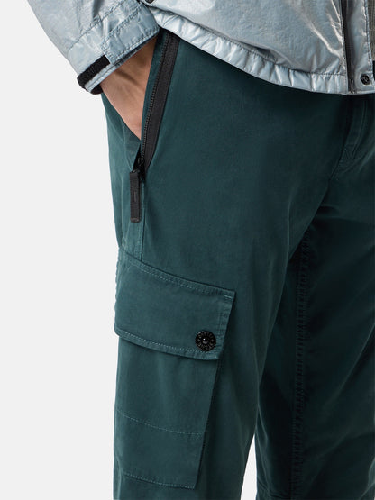 Stone Island Slim-Fit Cargo Trousers with Zip Pockets 3100034