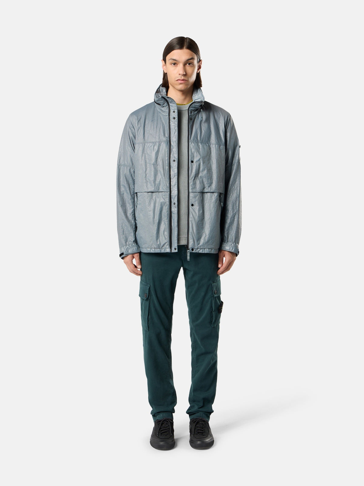 Stone Island Slim-Fit Cargo Trousers with Zip Pockets 3100034