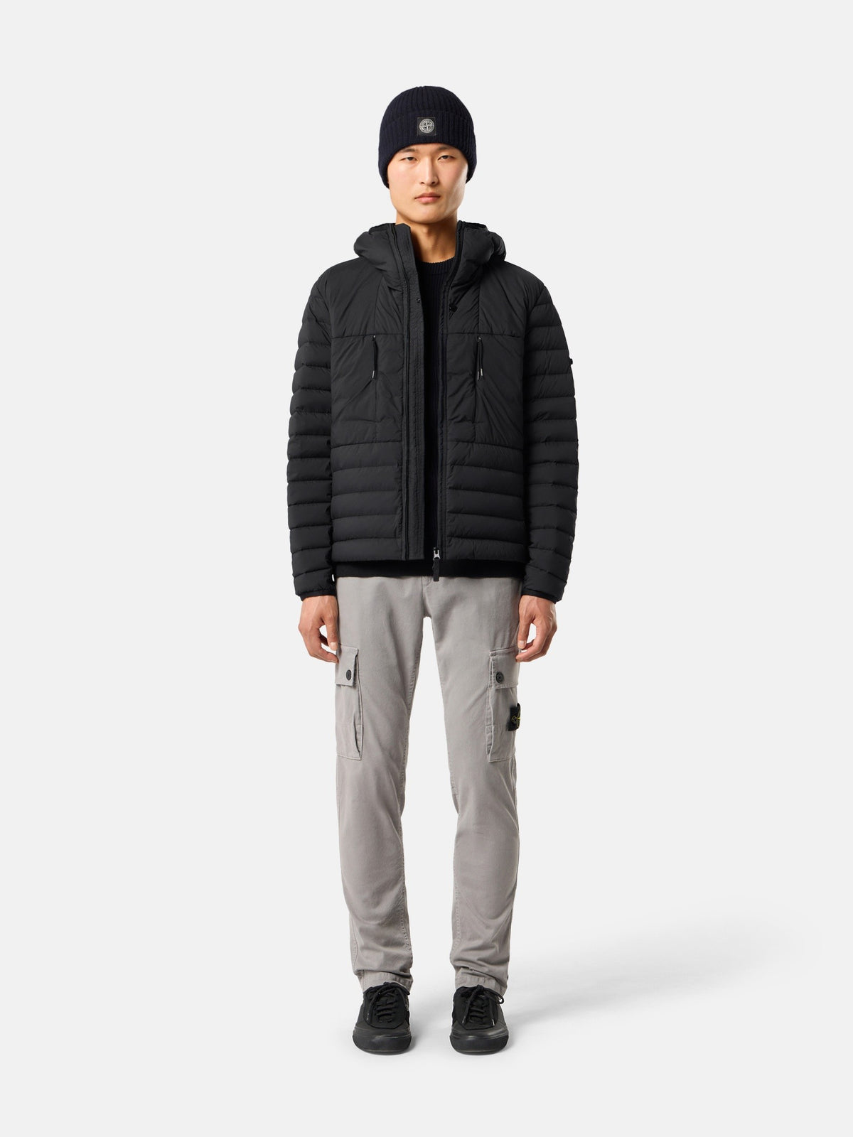 Stone Island Slim-Fit Cargo Trousers with Zip Pockets 3100034
