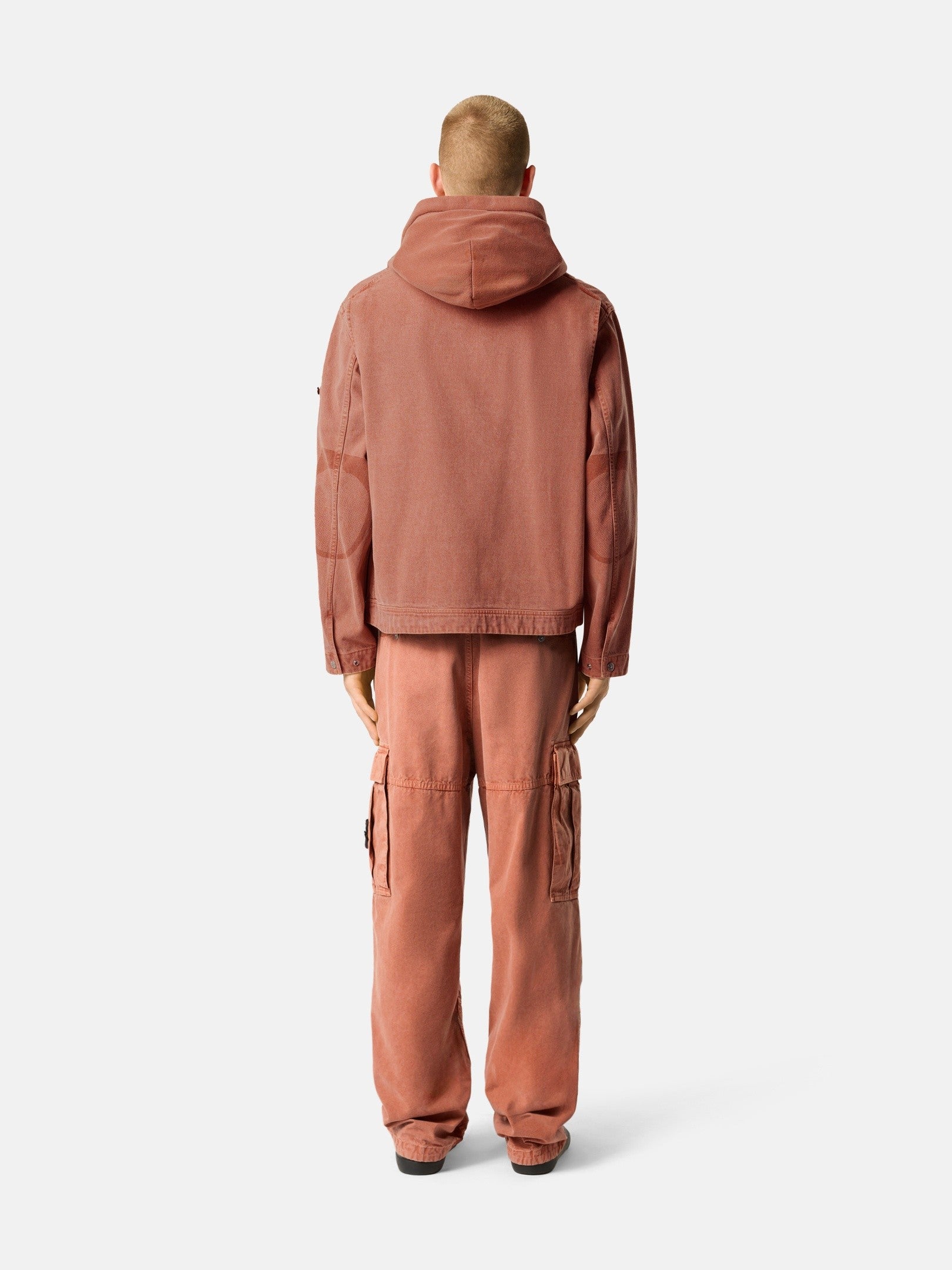 Stone Island Loose-Fit Cargo Trousers with Drawstring Cuffs 3100038