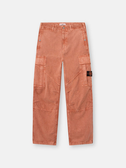 Stone Island Loose-Fit Cargo Trousers with Drawstring Cuffs 3100038