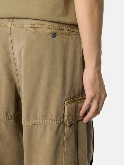 Stone Island Loose-Fit Cargo Trousers with Drawstring Cuffs 3100038