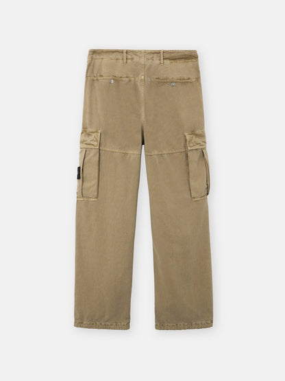 Stone Island Loose-Fit Cargo Trousers with Drawstring Cuffs 3100038