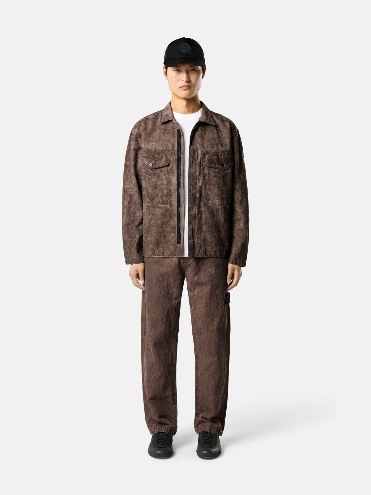 Stone Island Regular-Fit Chino Trousers with Multiple Pockets 3100039