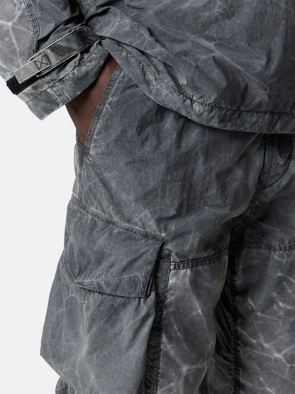 Stone Island Loose-Fit Cargo Trousers with Iridescent Finish 3100053