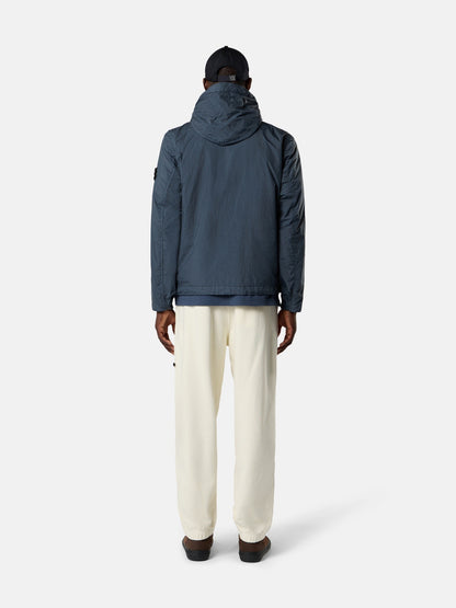 Stone Island Hooded Jacket with Wind Resistance and Anti-Drop 4100001