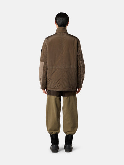 Stone Island Padded Field Jacket with Anti-Drop Finish 4100008