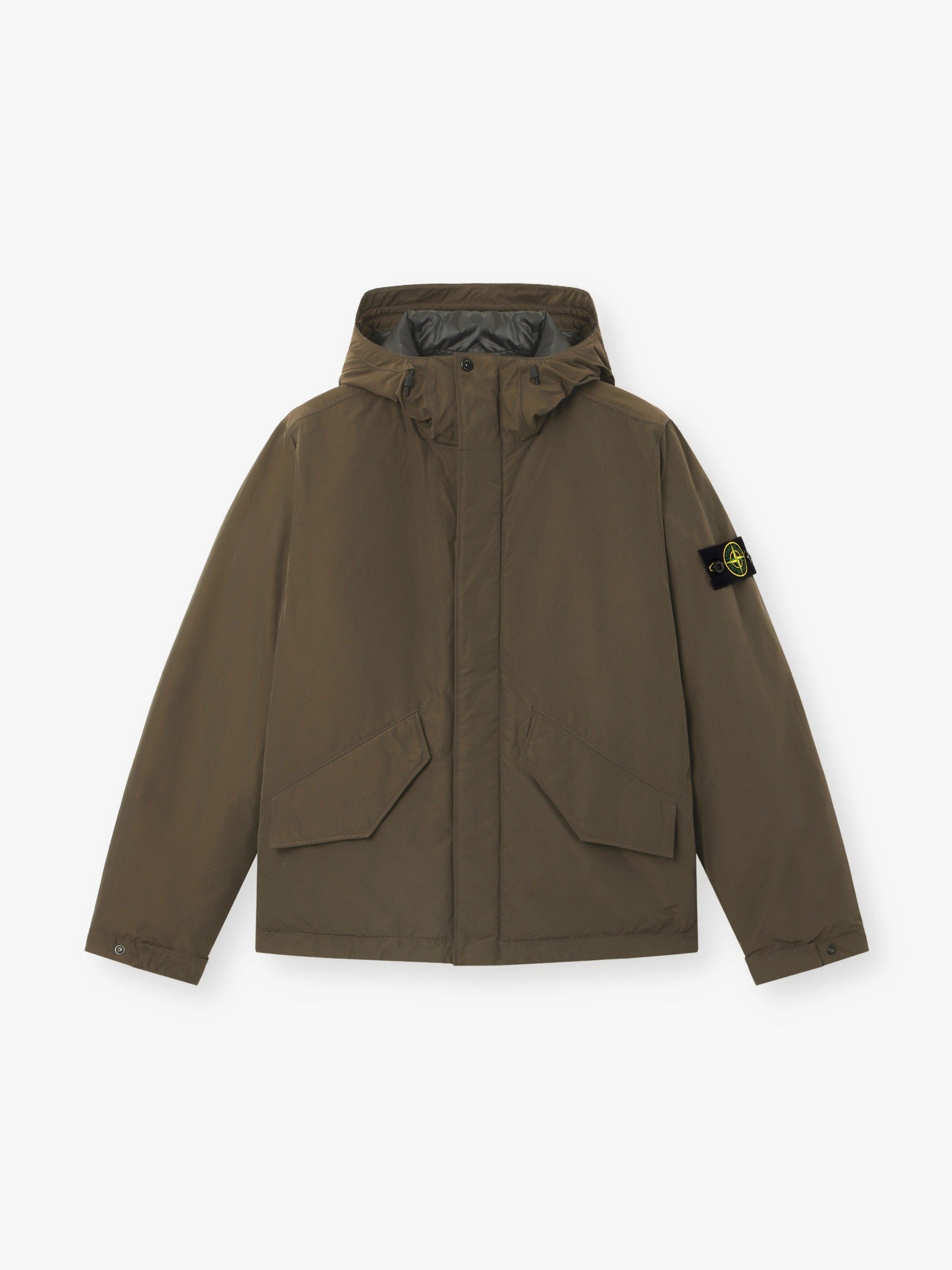 Stone Island Padded Hooded Jacket with Anti-Drop 4100010