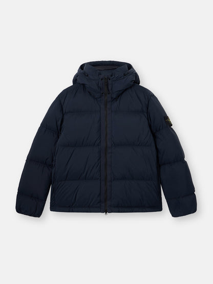 Stone Island Tear-Resistant Down Jacket with Detachable Hood 4100013