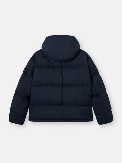 Stone Island Tear-Resistant Down Jacket with Detachable Hood 4100013