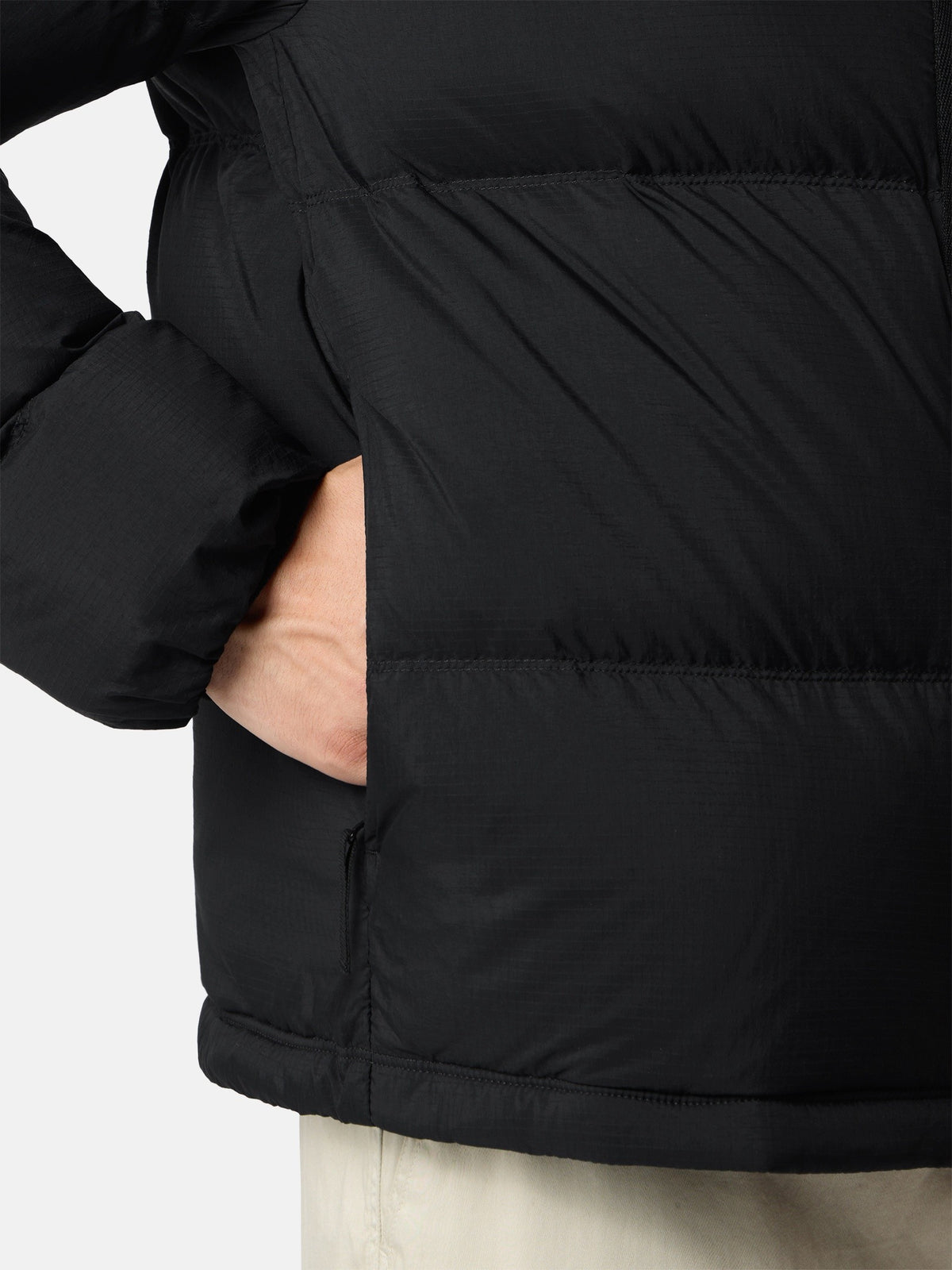 Stone Island Tear-Resistant Down Jacket with Detachable Hood 4100013