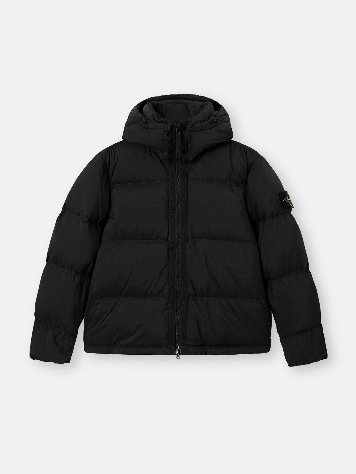 Stone Island Tear-Resistant Down Jacket with Detachable Hood 4100013