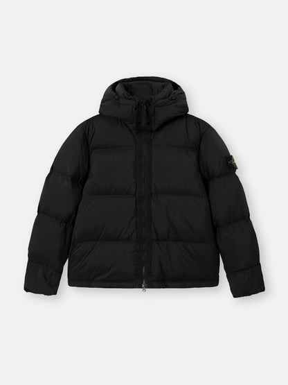 Stone Island Tear-Resistant Down Jacket with Detachable Hood 4100013