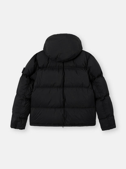 Stone Island Tear-Resistant Down Jacket with Detachable Hood 4100013