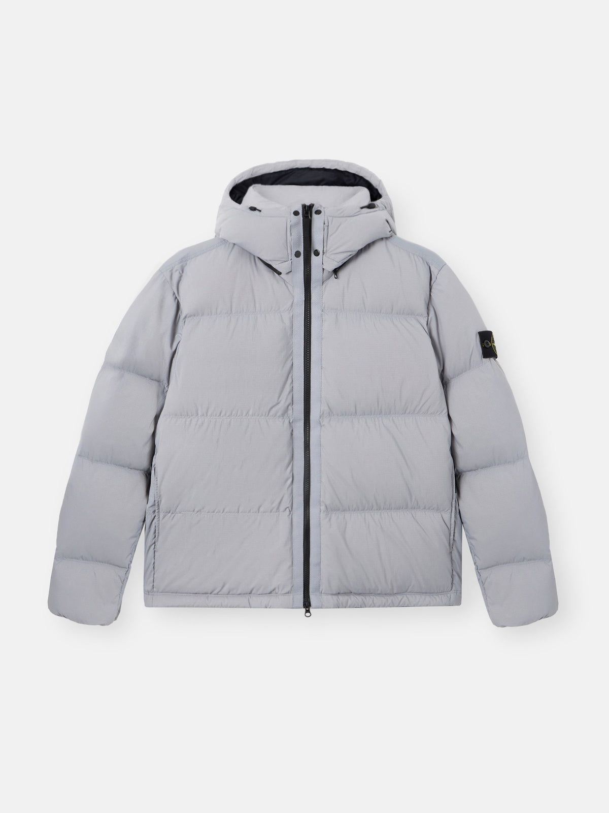 Stone Island Tear-Resistant Down Jacket with Detachable Hood 4100013