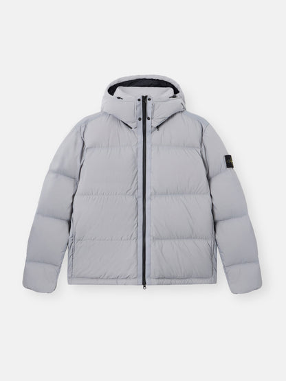 Stone Island Tear-Resistant Down Jacket with Detachable Hood 4100013