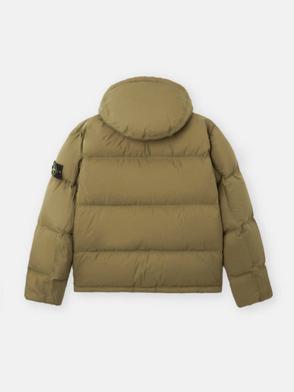 Stone Island Tear-Resistant Down Jacket with Detachable Hood 4100013