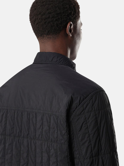 Stone Island Quilted Padded Coach Jacket with Anti-Drop 4100014